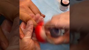 Укрепление ногтей акриловой пудрой и гелем Justnail