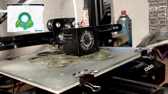 ?▶️?Хомут для дачного шланга #3dпечать #3дпечать #3dprinter