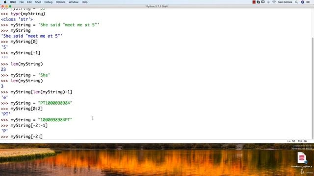 (5) Data Type - String | Python Full Course | Python