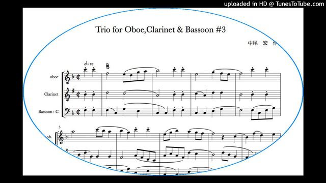 Trio for Oboe,Clarinet & Bassoon #3 смотреть онлайн