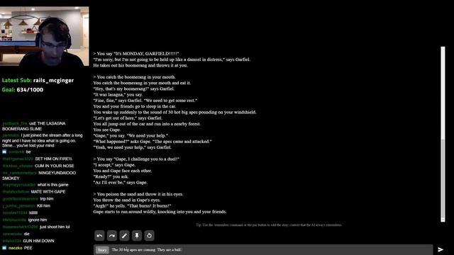 I made 2000 people write a story using AI