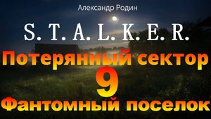 9 Фантомный поселок Потерянный сектор Александр Родин #сталкераудиокнига #сталкер #слушать #аудиокн