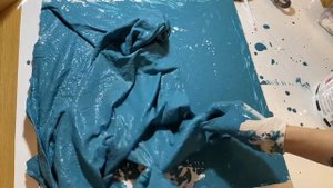 Картина из ткани | серия картин «one touch»