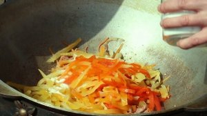 ГРЕЧКА с куриной ПЕЧЕНЬЮ. Рецепт гречневой каши с печенью и овощами. ENG SUB