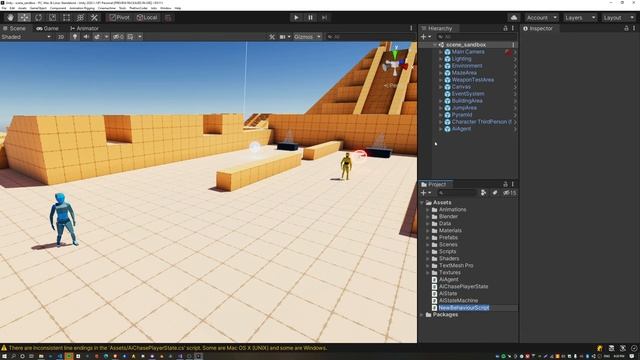 Managing enemy state using State Machines in Unity [AI #03] смотреть онлайн