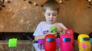 ИГРУШКИ АМОНГ АС! Распаковка игрушек AMONG US!