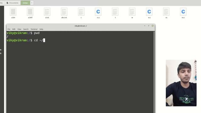cd & ls command | meaning of dot , dot dot , tilde , minus ( . , .. , ~ , -) | hidden files in linu смотреть онлайн