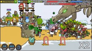 Grow Castle / Убил всех драконов + билд