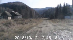 Московка. Тисульский район. Запись с видеорегистратора 2018 г.