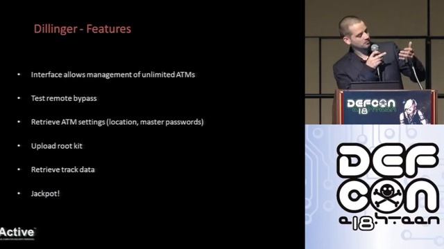 DEFCON 18: Jackpotting Automated Teller Machines смотреть онлайн