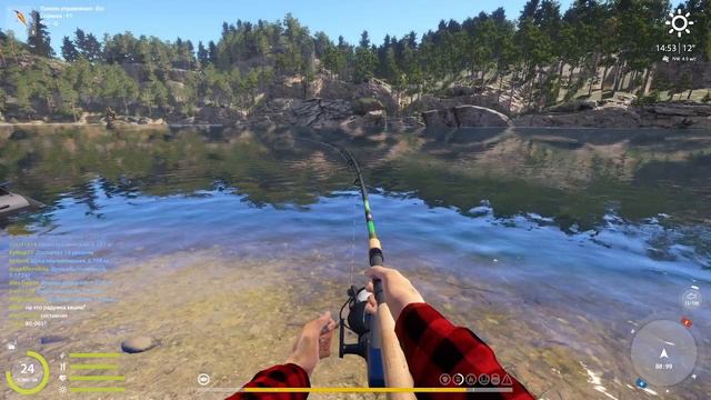 Русская рыбалка 4. Озеро Куори. Форель озерная. Новогодние задания 2023. смотреть онлайн