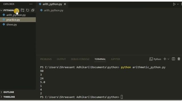 Operators in Python | Arithmetic operator in python | Python tutorial for beginners in nepali