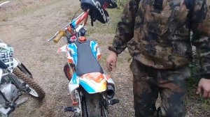 Я его купил!!! Питбайк Wels CRF 125 Часть 2
