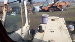 Работа двигателя трактора ЮМЗ 6 без выхлопной