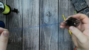 Фидерный монтаж. Вертолет и два узла. Фидер для начинающих.