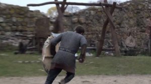 Замки Калининграда - Шаакен, бой рыцарей