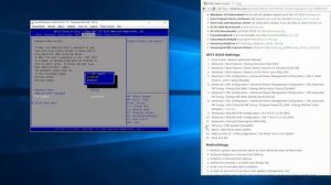 How to setup the UEFI BIOS in Supermicro SYS-5028D-TN4T for benchmarking