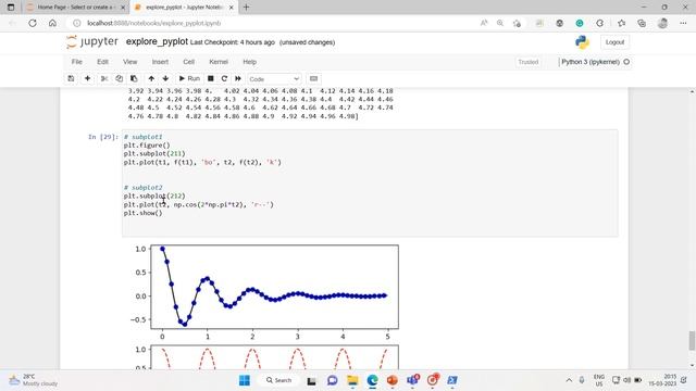 31 working with multiple figures and axes смотреть онлайн