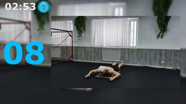 [№113] ТРЕНИРОВКА НА ВСЕ ТЕЛО? 6 МИНУТ ? | Без оборудования| FULL BODY workout|6 MIN| No equipment