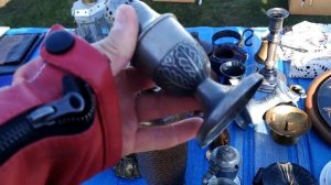 Барахолка, блошиный рынок в Европе, в Литве. Антиквариат, винтаж. Что здесь продают?