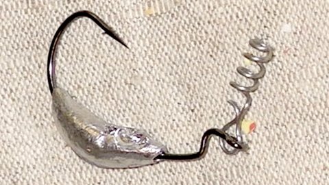 Огруженный офсетный крючок своими руками.