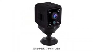 Мини Камера безопасности Камера X6 Беспроводной Wi-Fi мини Камера 1080P наблюдения Камера s с