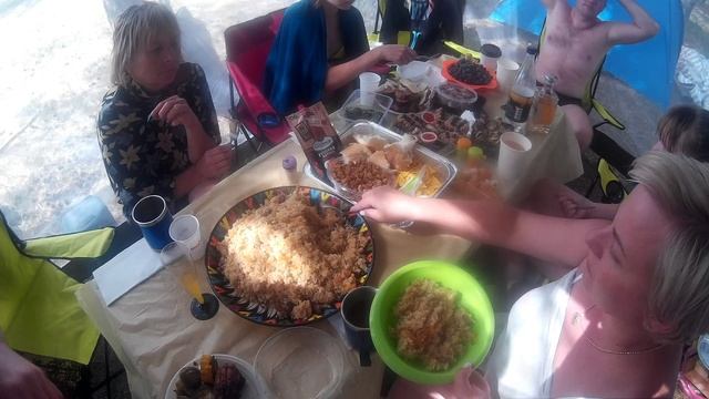 В отпуск с палатками.Часть пятая,Третий день на Обском(16 июля). смотреть онлайн