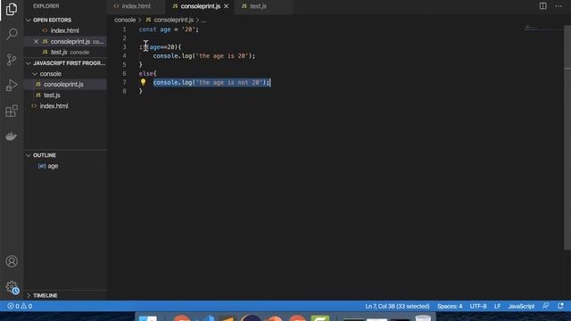 17. Difference Between == and === in JavaScript|= vs == vs ===| JavaScript tutorial for beginners.