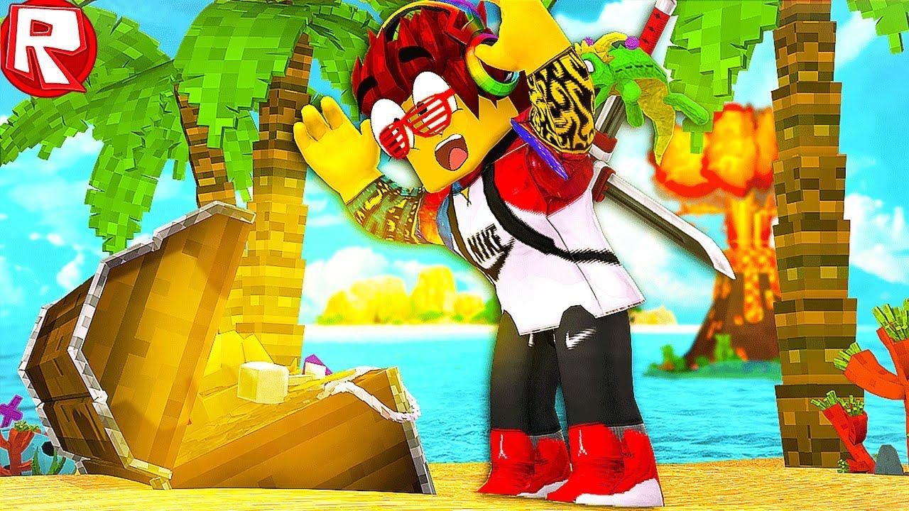 РОБЛОКС НАШЕЛ СУНДУК СОКРОВИЩ НА СЕКРЕТНОМ ОСТРОВЕ В ROBLOX СИМУЛЯТОР ВИДЕО ВЕСЕЛАЯ ИГРА ДЛЯ ДЕТЕЙ