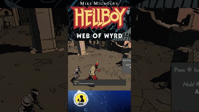 PUNCH YOUR WAY THROUGH WALLS | HELLBOY WEB OF WYRD GAME CLIP #HellboyWebofWyrd #gameclip #hellboy