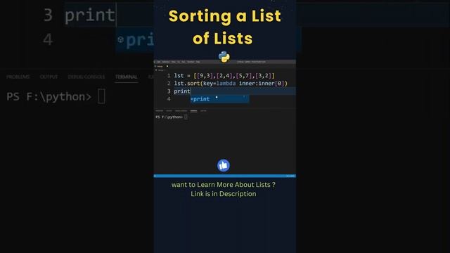 #python #list #sorting #with #lambda #lambdaexpression