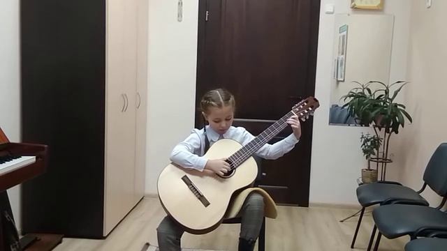 Абельчук Арина. ГУО"Щучинская ДШИ". В. Козлов. Полька "Топ-топ-топ". смотреть онлайн