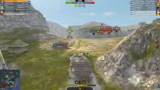 Прочнейшая башня обновления 8.7 Centurion Mk. 7/1; Критика летсплея WoT Blitz | ZAF смотреть онлайн