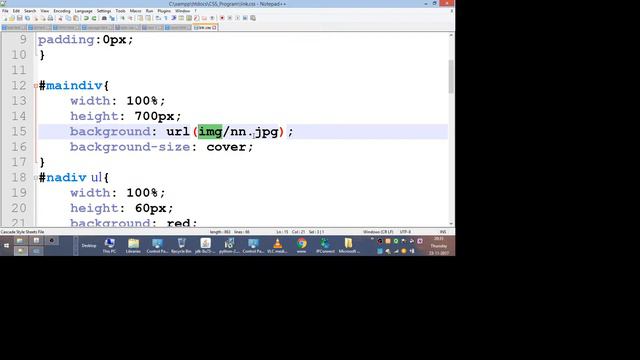 how to make a navigation  bar in htmlcss