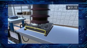 Компьютерный имитационный тренажер 3D «Проверка трансформатора тока 110 кВ»