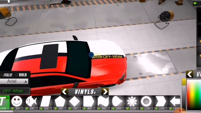 Как зделать винил OFF-White в кар паркинг!? смотреть онлайн