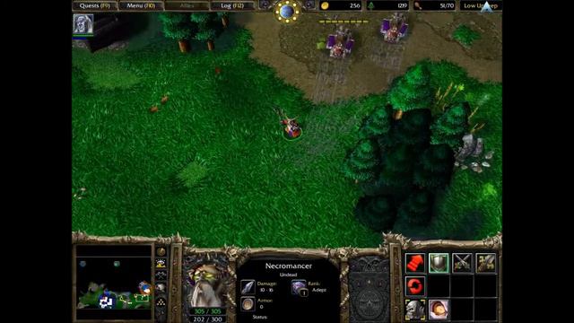 Warcraft Reign Of Chaos - Undead 4 - Key Of The Three Moons - Walkthrough!