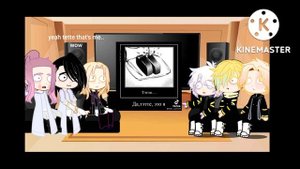 react to takemichi as tette(bsd) реакция на такемичи как тэтте (бсд)
