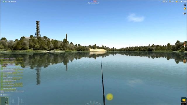 Хрустальный окунь, фантастические рыбы реки Припять в игре Трофейная рыбалка 2 смотреть онлайн