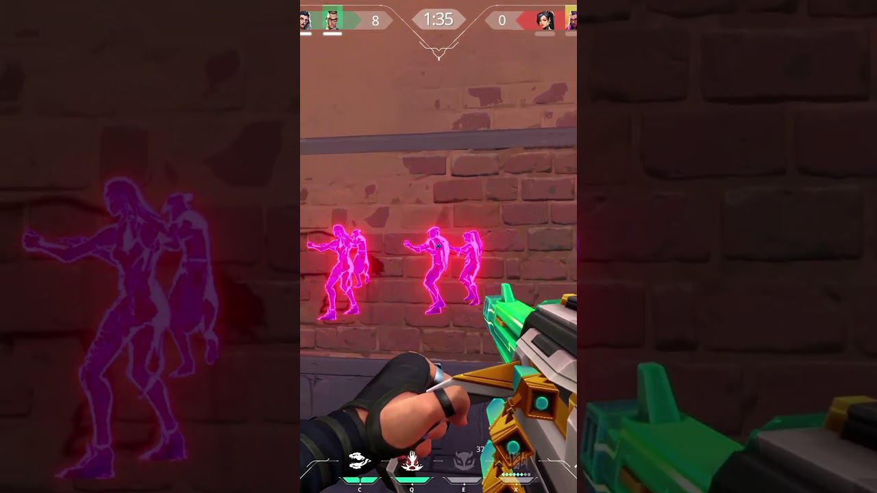 Раскидка за FADE и игра в команде  valorant