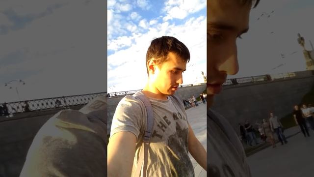 Первое катание на гироскутере ^_^ смотреть онлайн