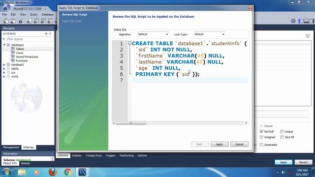 MySQL Database Tutorials in Telugu - Lesson 2 | MySQL Create Schema, Table & Insert Query Statement смотреть онлайн