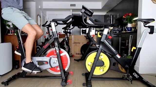 ProForm Bike vs Sunny Bike - ProForm Tour de France CBC compared to Sunny SF-B1002 review смотреть онлайн