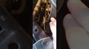 снятие генератора на к20а Honda fr-v