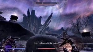 Skyrim (PS4) QUICKIE - LEGENDARY Alduin (Skyrim main plot)