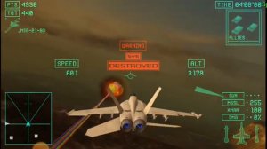 ace combat x gameplay: mission 5B ---pinned down--- f-18e super hornet gameplay (PAF)