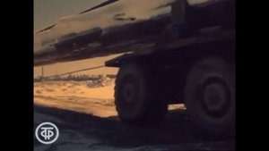Soviet "Uragan" (MAZ-543) 8X8 heavy truck