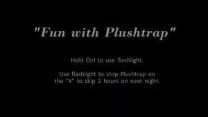 Фнаф 4, игра с Плюштрапом и его скример. Удачная попытка игры.