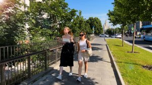 ⁴ᴷ ЛЕТО МОСКВА 2023 ☀️ Россияне наслаждаются солнечными днями ?? Пешеходная экскурсия