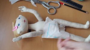 Как сделать выкройку одежды текстильной куклы  Часть 2  Штанишки